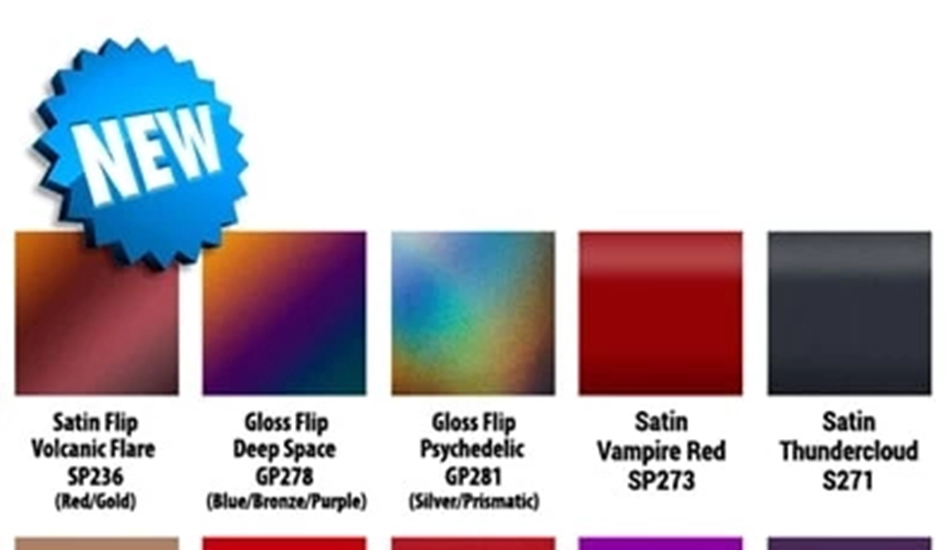 3M Announces New Vinyl Wrap Flip Colors