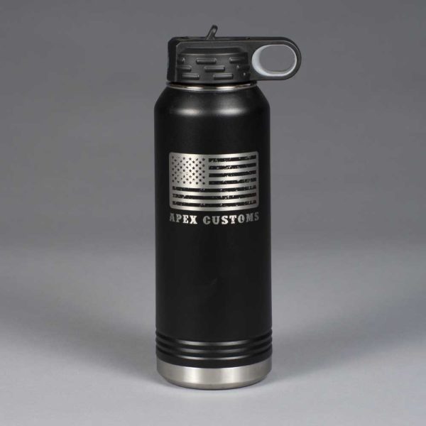 Apex Customs US Flag Insulated Bottle