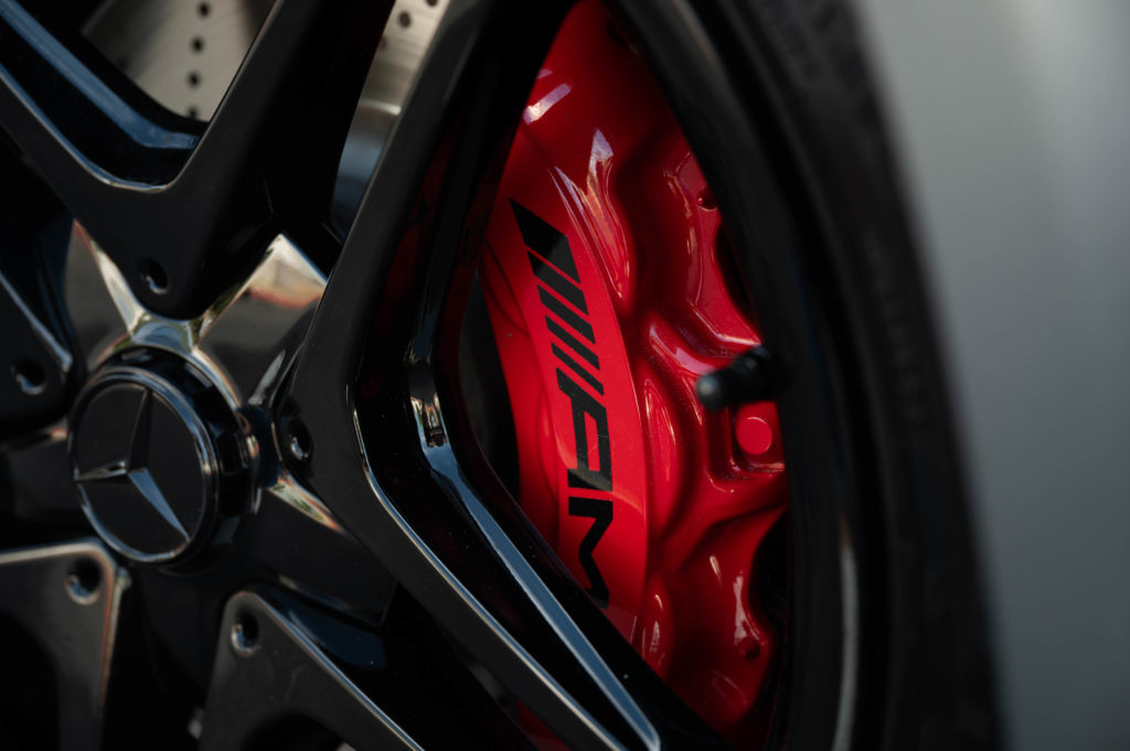 C63 clearance brake calipers